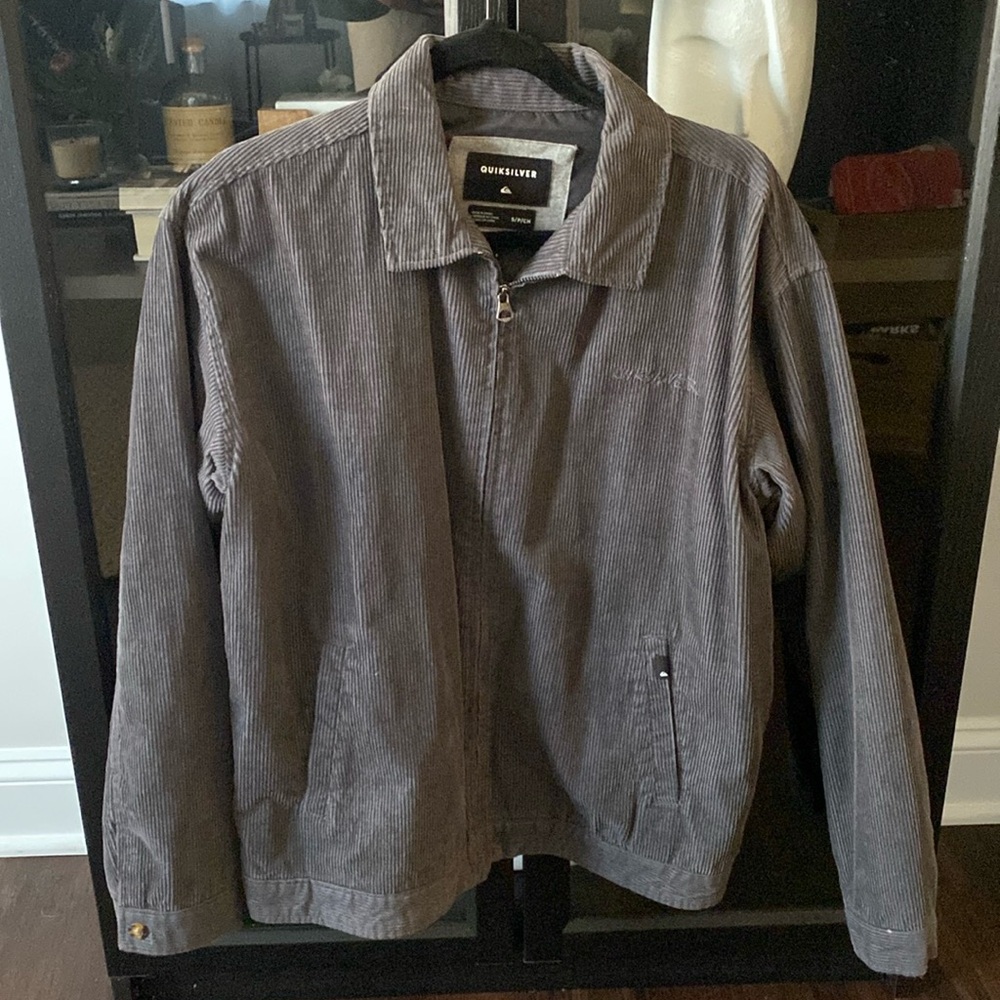 Quiksilver Zip-Up Corduroy Jacket